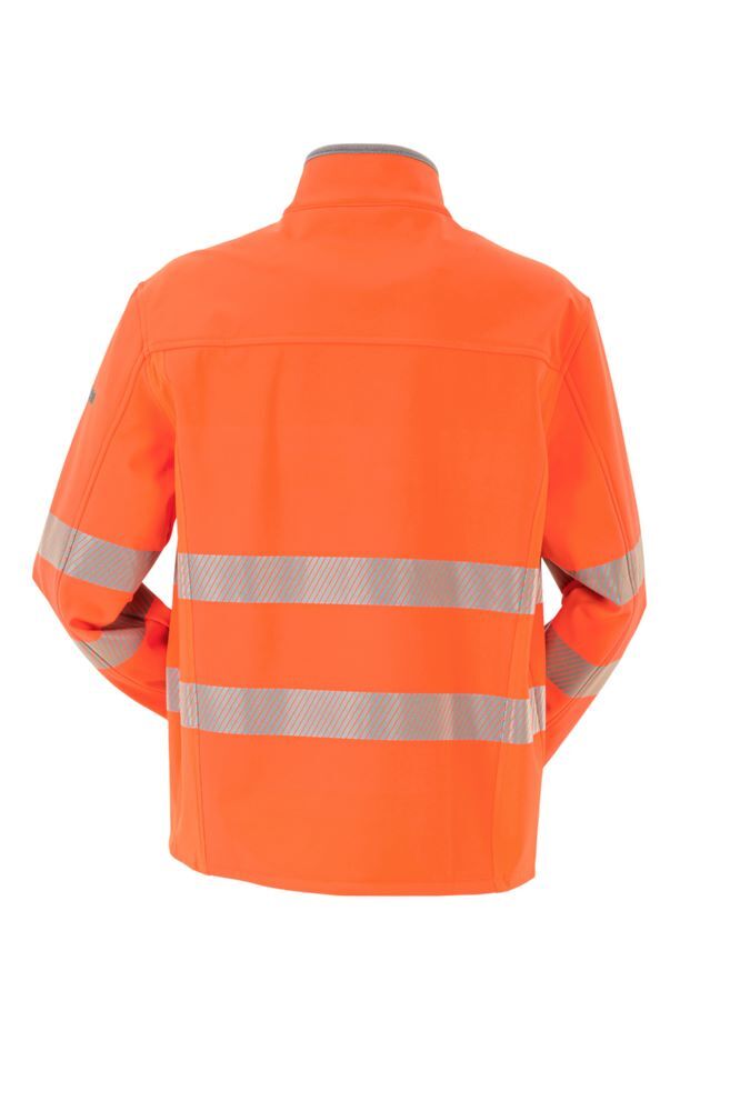 Produktbild Norit Warnschutz Herren Pure Softshelljacke orange 52 bild 3