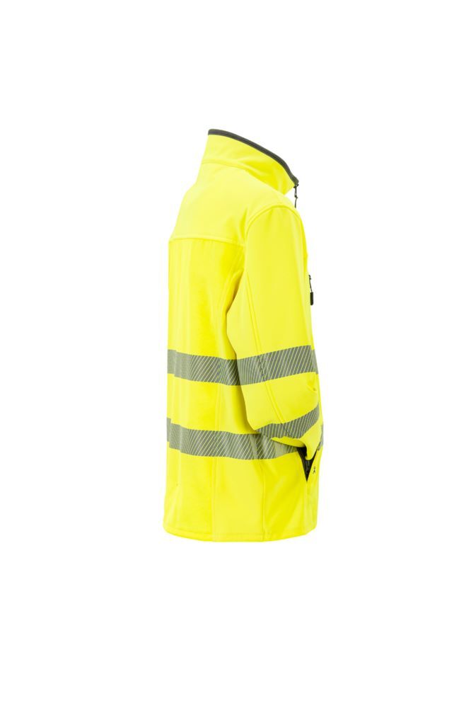Produktbild Norit Warnschutz Herren Pure Softshelljacke gelb 54 bild 4