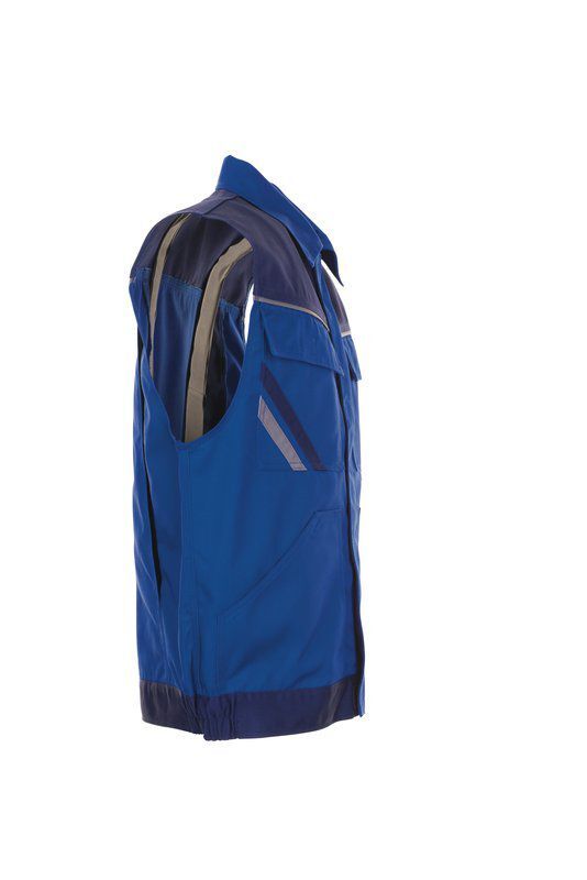 Planam Highline Arbeitsweste kornblau marine zink L Planam Highline Arbeitsweste kornblau marine zink L