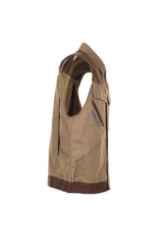 Planam Highline Arbeitsweste khaki braun zink XXL Planam Highline Arbeitsweste khaki braun zink XXL