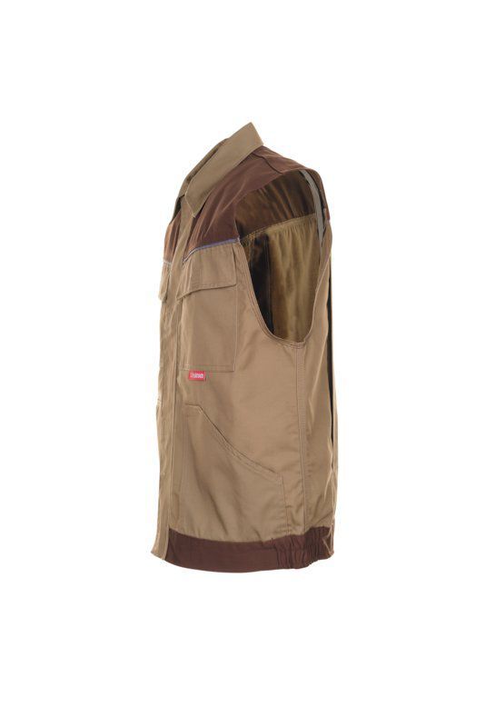 Planam Highline Arbeitsweste khaki braun zink XXL Planam Highline Arbeitsweste khaki braun zink XXL