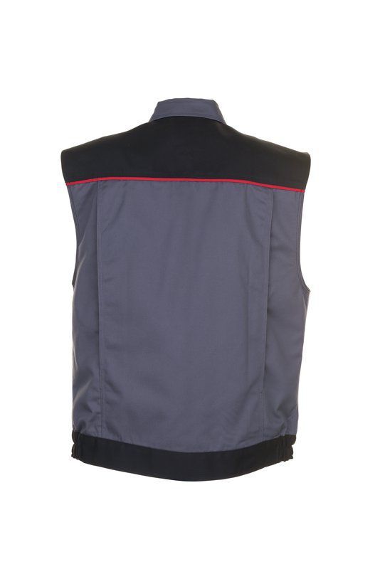 Planam Highline Arbeitsweste schiefer schwarz rot XXXL Produktbild Planam Highline Arbeitsweste schiefer schwarz rot XXXL bild 3
