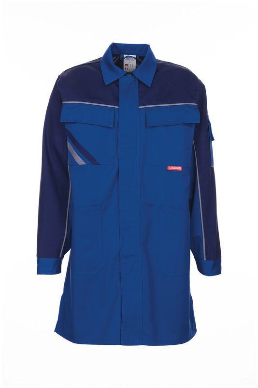 Planam Highline Berufsmantel kornblau marine zink Größe 66 Planam Highline Berufsmantel kornblau marine zink Größe 66
