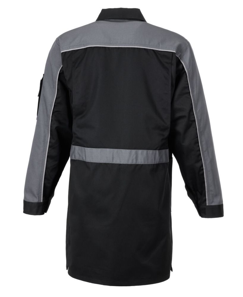 Planam Highline Berufsmantel schwarz schiefer zink Größe 106 Planam Highline Berufsmantel schwarz schiefer zink Größe 106