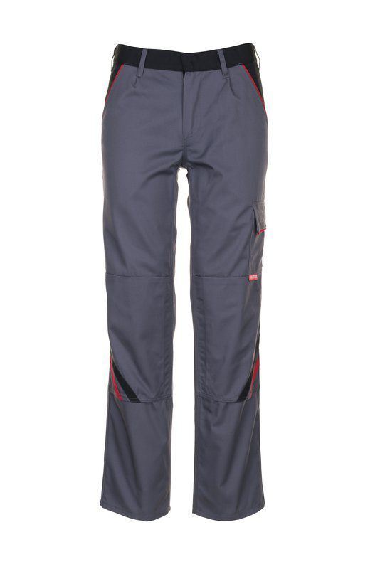 Planam Highline Bundhose Arbeitshose schiefer schwarz rot Größe 25 Produktbild Planam Highline Bundhose Arbeitshose schiefer schwarz rot Größe 25