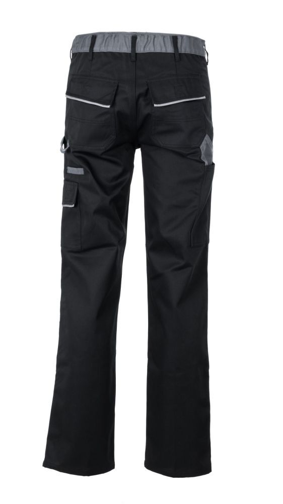 Planam Highline Bundhose Arbeitshose schwarz schiefer zink Größe 48 Produktbild Planam Highline Bundhose Arbeitshose schwarz schiefer zink Größe 48 bild 3