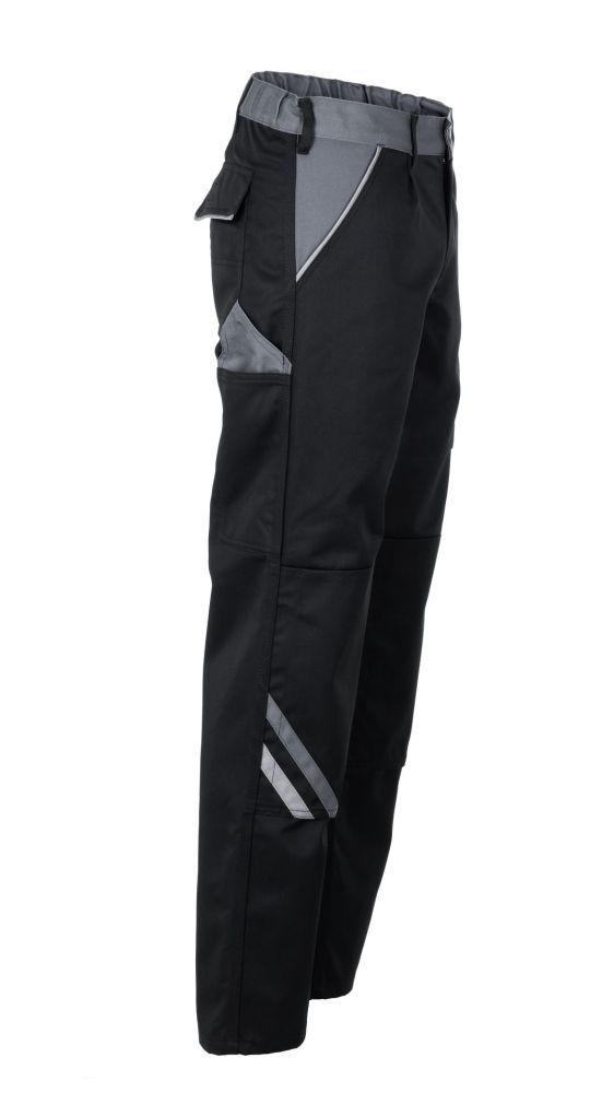 Planam Highline Bundhose Arbeitshose schwarz schiefer zink Größe 52 Produktbild Planam Highline Bundhose Arbeitshose schwarz schiefer zink Größe 52 bild 4