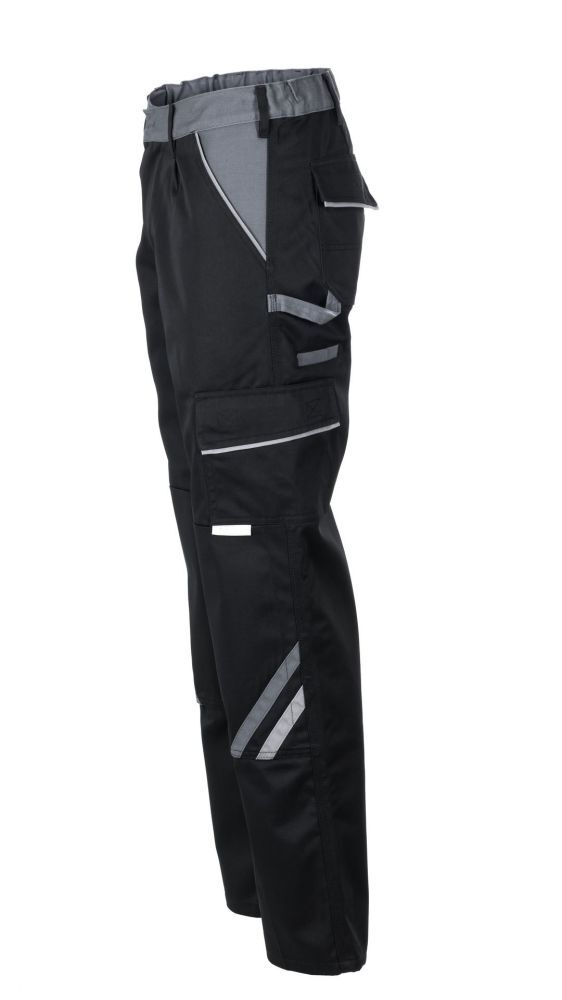 Planam Highline Bundhose Arbeitshose schwarz schiefer zink Größe 65 Produktbild Planam Highline Bundhose Arbeitshose schwarz schiefer zink Größe 65 bild 5