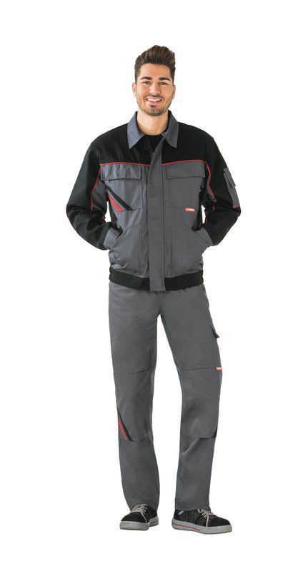 Produktbild Planam Highline Bundjacke schiefer schwarz rot Größe 114 bild 2