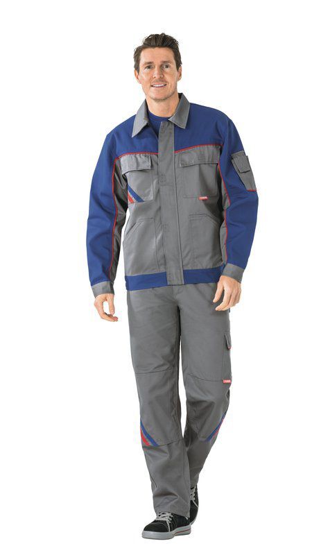 Planam Highline Bundjacke zink kornblau rot Größe 98 Planam Highline Bundjacke zink kornblau rot Größe 98