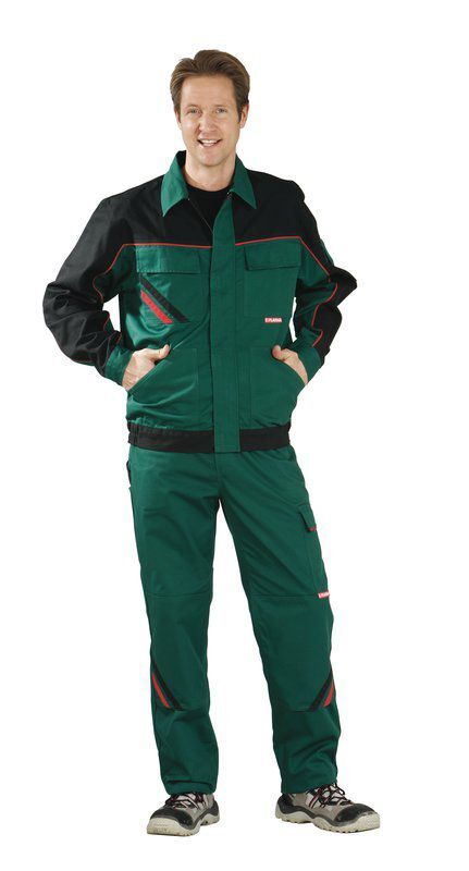 Planam Highline Bundjacke grün schwarz rot Größe 28 Planam Highline Bundjacke grün schwarz rot Größe 28