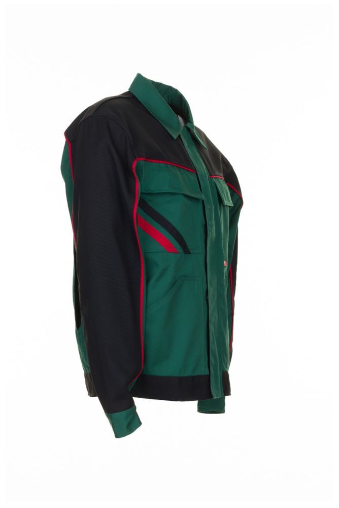 Planam Highline Bundjacke grün schwarz rot Größe 67 Planam Highline Bundjacke grün schwarz rot Größe 67
