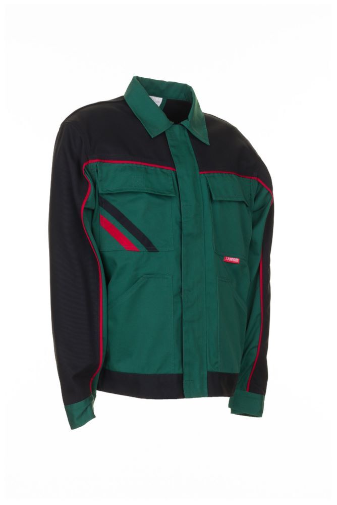 Planam Highline Bundjacke grün schwarz rot Größe 67 Planam Highline Bundjacke grün schwarz rot Größe 67