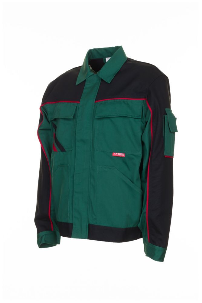 Planam Highline Bundjacke grün schwarz rot Größe 67 Planam Highline Bundjacke grün schwarz rot Größe 67