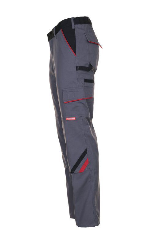 Planam Highline Damen Bundhose schiefer schwarz rot Größe 36 Produktbild Planam Highline Damen Bundhose schiefer schwarz rot Größe 36 bild 5
