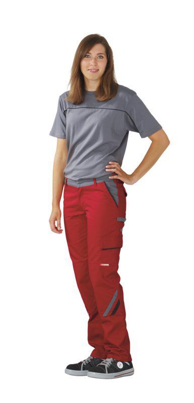 Planam Highline DamenArbeitshose Bundhose rot schiefer Größe 42 Produktbild Planam Highline DamenArbeitshose Bundhose rot schiefer Größe 42 bild 2