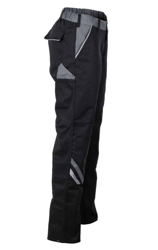 Planam Highline Damen Bundhose Arbeitshose schwarz schiefer zink Größe 44 Produktbild Planam Highline Damen Bundhose Arbeitshose schwarz schiefer zink Größe 44 bild 4