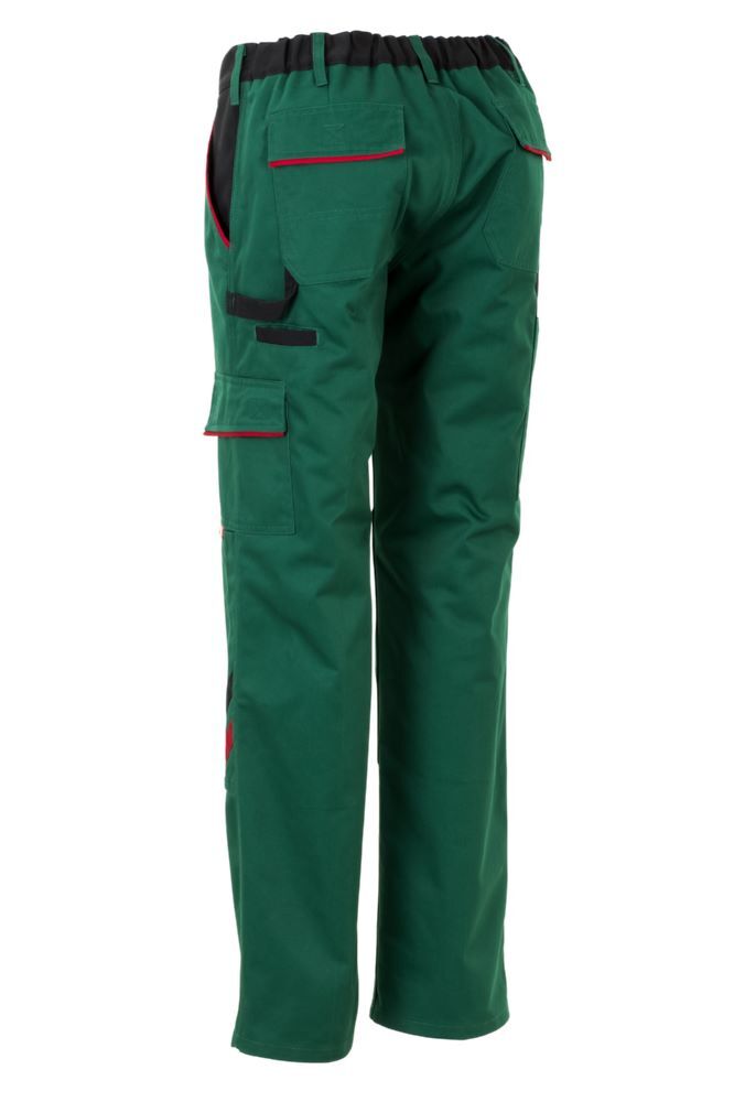Planam Highline Damen Bundhose grün schwarz rot Größe 44 Planam Highline Damen Bundhose grün schwarz rot Größe 44