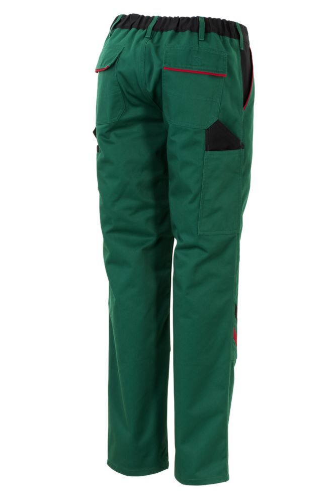 Planam Highline Damen Bundhose grün schwarz rot Größe 44 Planam Highline Damen Bundhose grün schwarz rot Größe 44