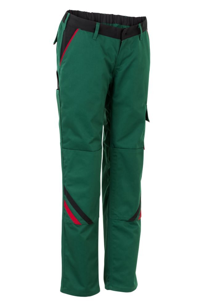 Planam Highline Damen Bundhose grün schwarz rot Größe 44 Planam Highline Damen Bundhose grün schwarz rot Größe 44