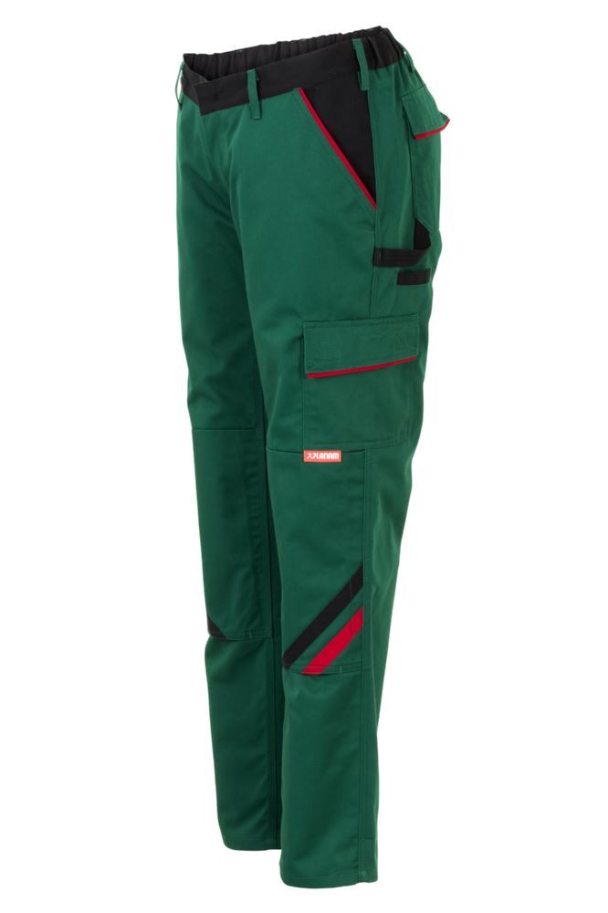 Planam Highline Damen Bundhose grün schwarz rot Größe 44 Planam Highline Damen Bundhose grün schwarz rot Größe 44