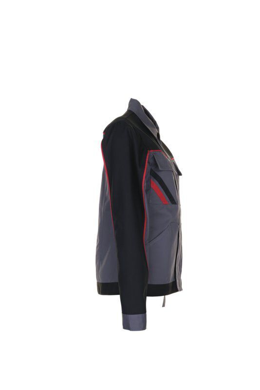 Planam Highline Damen Bundjacke schiefer schwarz rot Größe 34 Planam Highline Damen Bundjacke schiefer schwarz rot Größe 34