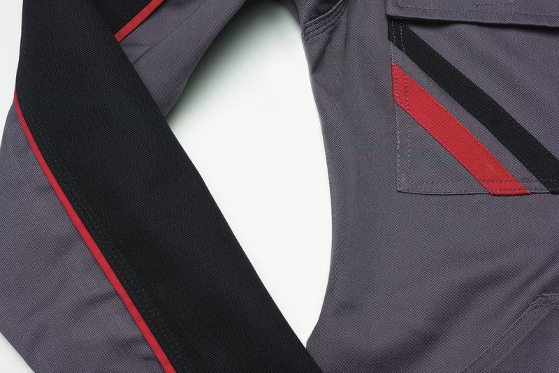 Planam Highline Damen Bundjacke schiefer schwarz rot Größe 34 Planam Highline Damen Bundjacke schiefer schwarz rot Größe 34