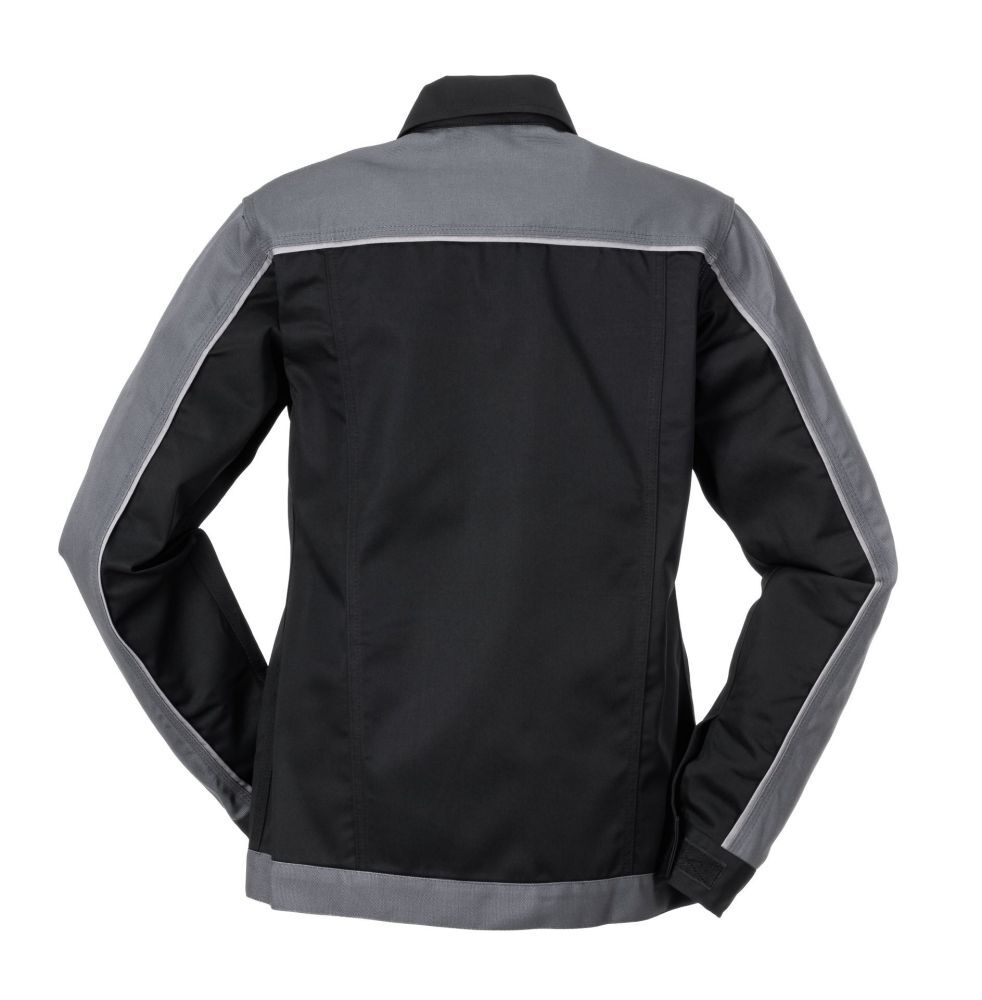 Planam Highline Damen Bundjacke Arbeitsjacke schwarz schiefer zink Größe 36 Produktbild Planam Highline Damen Bundjacke Arbeitsjacke schwarz schiefer zink Größe 36 bild 3