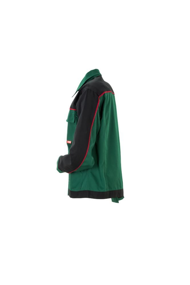 Planam Highline Damen Bundjacke grün schwarz rot Größe 44