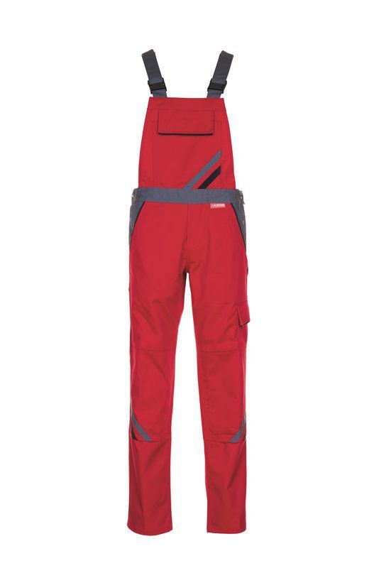Planam Highline Damen Latzhose Arbeitshose rot schiefer Größe 36 Produktbild Planam Highline Damen Latzhose Arbeitshose rot schiefer Größe 36