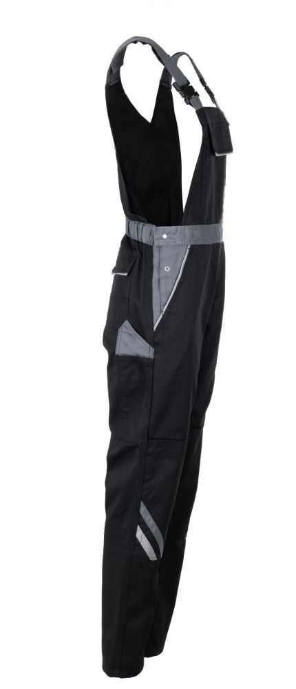 Planam Highline Damen Latzhose Arbeitshose schwarz schiefer zink Größe 40 Produktbild Planam Highline Damen Latzhose Arbeitshose schwarz schiefer zink Größe 40 bild 4