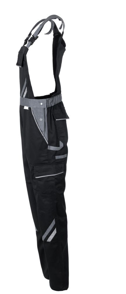Planam Highline Damen Latzhose Arbeitshose schwarz schiefer zink Größe 40 Produktbild Planam Highline Damen Latzhose Arbeitshose schwarz schiefer zink Größe 40 bild 5