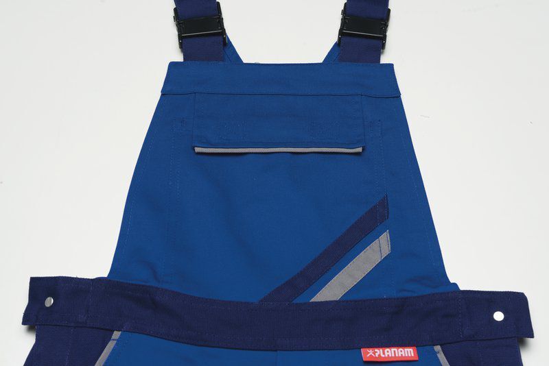 Planam Highline Damen Latzhose Arbeitshose schwarz schiefer zink Größe 40 Produktbild Planam Highline Damen Latzhose Arbeitshose schwarz schiefer zink Größe 40 bild 6