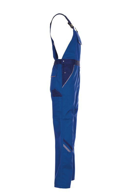 Planam Highline Latzhose kornblau marine zink Größe 59 Produktbild Planam Highline Latzhose kornblau marine zink Größe 59 bild 4