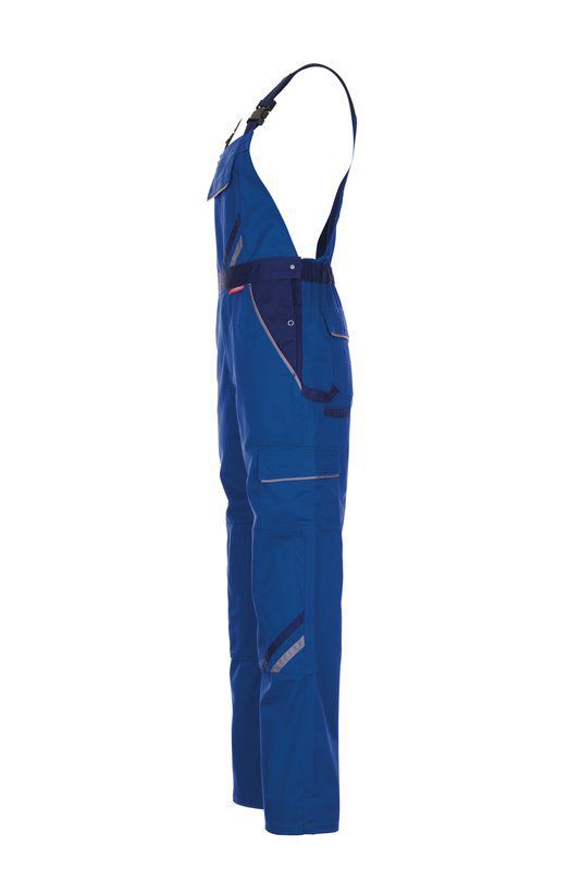 Planam Highline Latzhose kornblau marine zink Größe 98 Produktbild Planam Highline Latzhose kornblau marine zink Größe 98 bild 5