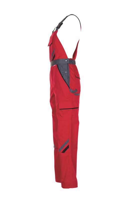 Planam Highline Latzhose rot schiefer schwarz Größe 66 Produktbild Planam Highline Latzhose rot schiefer schwarz Größe 66 bild 5