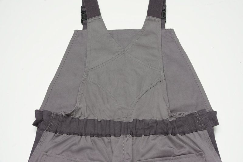 Produktbild Planam Highline Latzhose rot schiefer schwarz Größe 90 bild 6