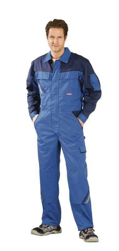 Planam Highline Rallyekombi kornblau marine zink Größe 44 Planam Highline Rallyekombi kornblau marine zink Größe 44