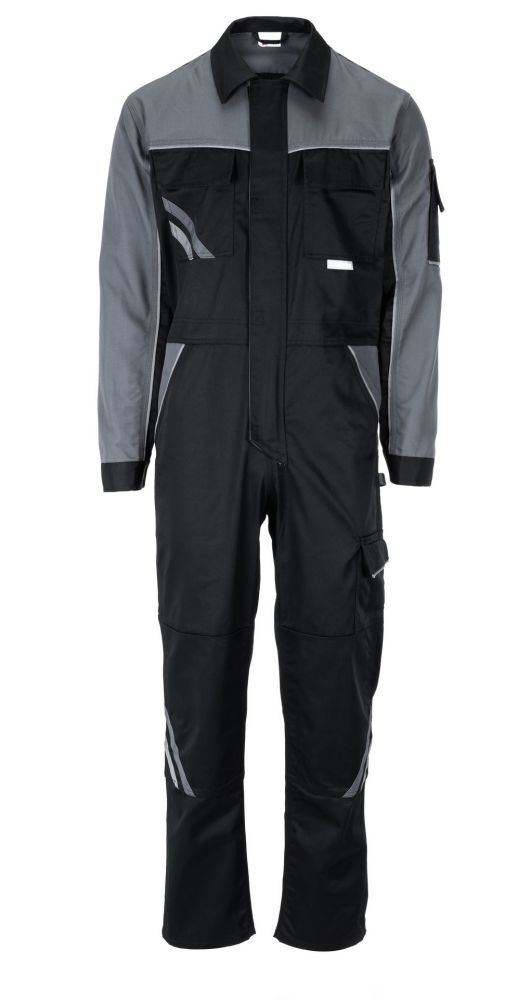 Planam Highline Rallyekombi Arbeitsoverall schwarz schiefer zink Größe 118 Planam Highline Rallyekombi Arbeitsoverall schwarz schiefer zink Größe 118