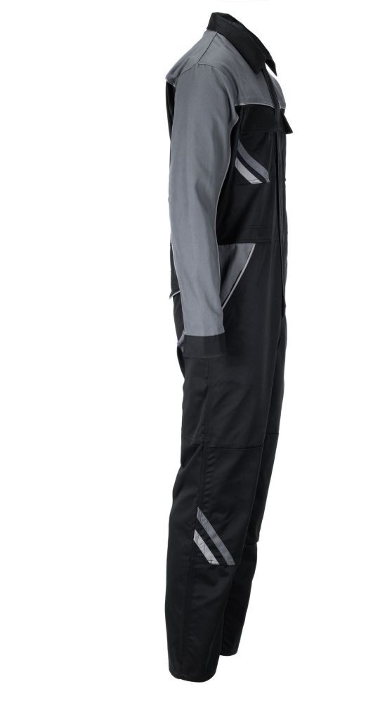 Planam Highline Rallyekombi Arbeitsoverall schwarz schiefer zink Größe 118 Planam Highline Rallyekombi Arbeitsoverall schwarz schiefer zink Größe 118