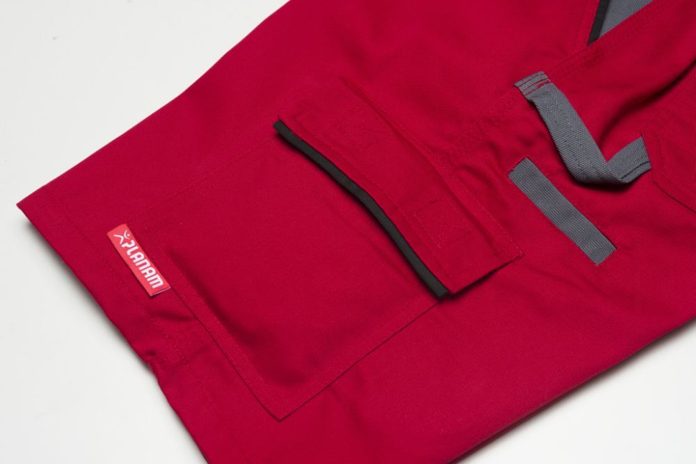 Planam Highline Shorts reinweiß einweiß gelb XS Planam Highline Shorts reinweiß einweiß gelb XS