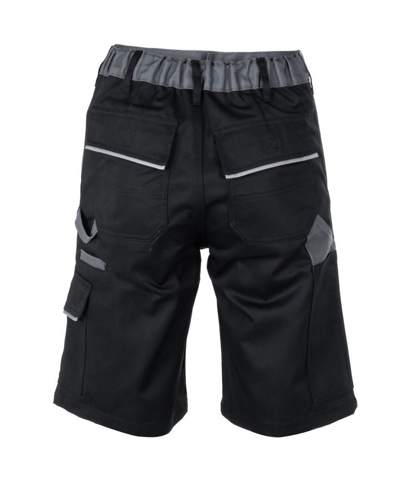 Planam Highline Shorts schwarz schiefer zink XS Produktbild Planam Highline Shorts schwarz schiefer zink XS bild 3