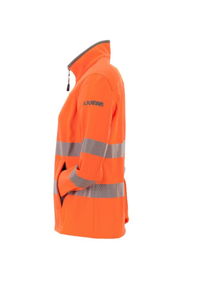 Produktbild Norit Warnschutz Damen Hybridjacke orange 48 bild 2