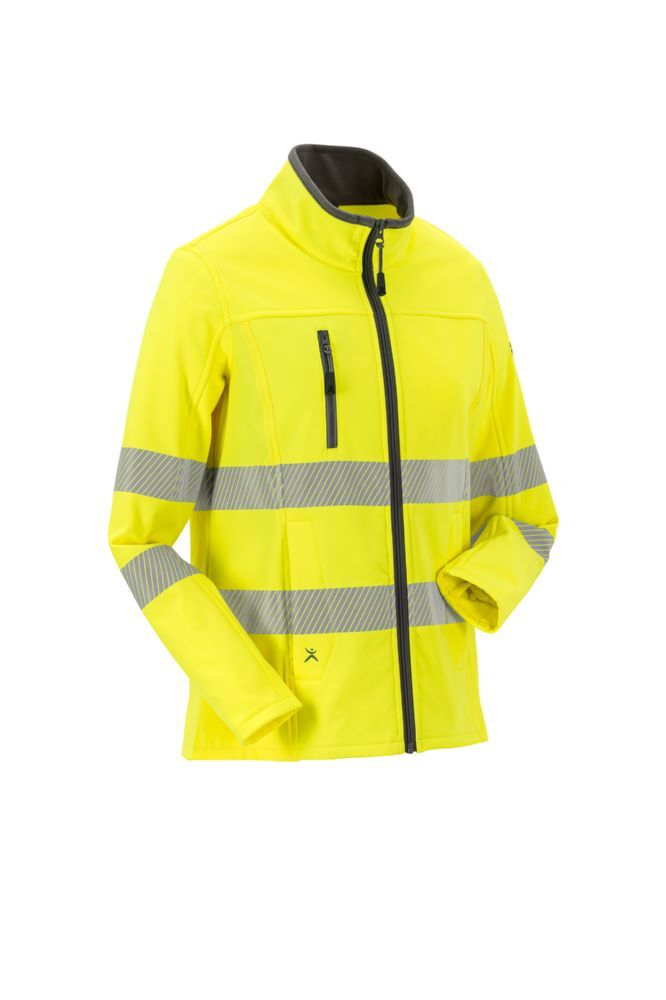 Produktbild Norit Warnschutz Damen Hybridjacke gelb 42 bild 5