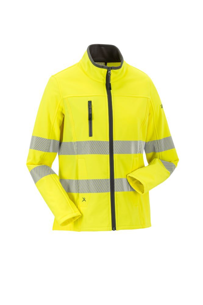 Produktbild Norit Warnschutz Damen Hybridjacke gelb 42 bild 6