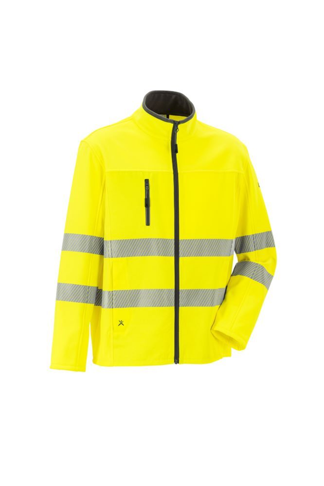 Produktbild PLANAM Norit Warnschutz Herren Hybridjacke gelb Größe 28