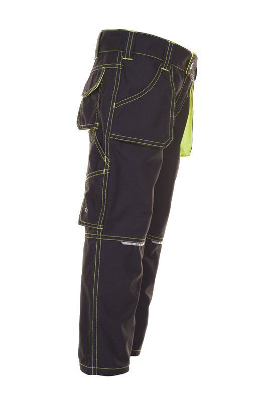 Planam Junior Bundhose anthrazit gelb Größe 134 140 Produktbild Planam Junior Bundhose anthrazit gelb Größe 134 140 bild 4