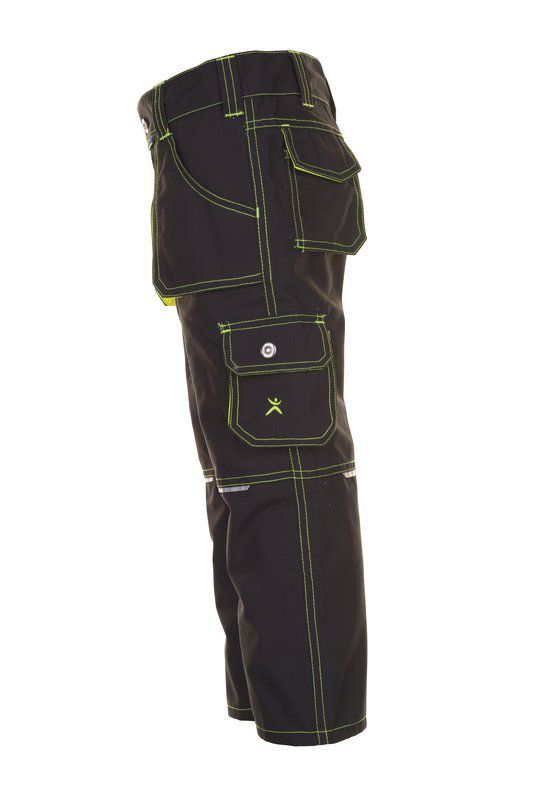 Planam Junior Bundhose anthrazit gelb Größe 134 140 Produktbild Planam Junior Bundhose anthrazit gelb Größe 134 140 bild 5