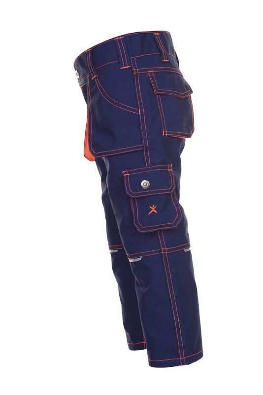 Planam Junior Bundhose marine orange Größe 86 92 Planam Junior Bundhose marine orange Größe 86 92