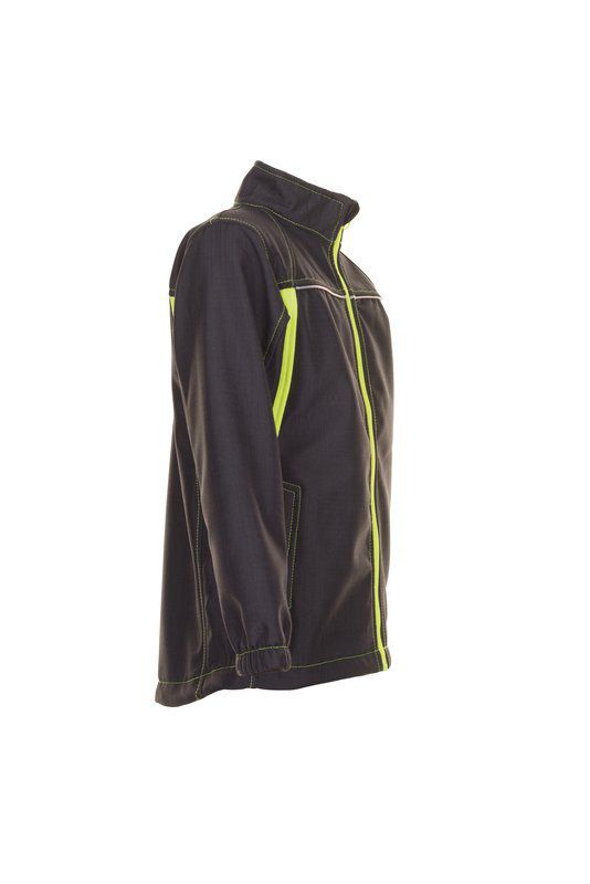 Planam Junior Softshelljacke anthrazit gelb Größe 158 164 Planam Junior Softshelljacke anthrazit gelb Größe 158 164